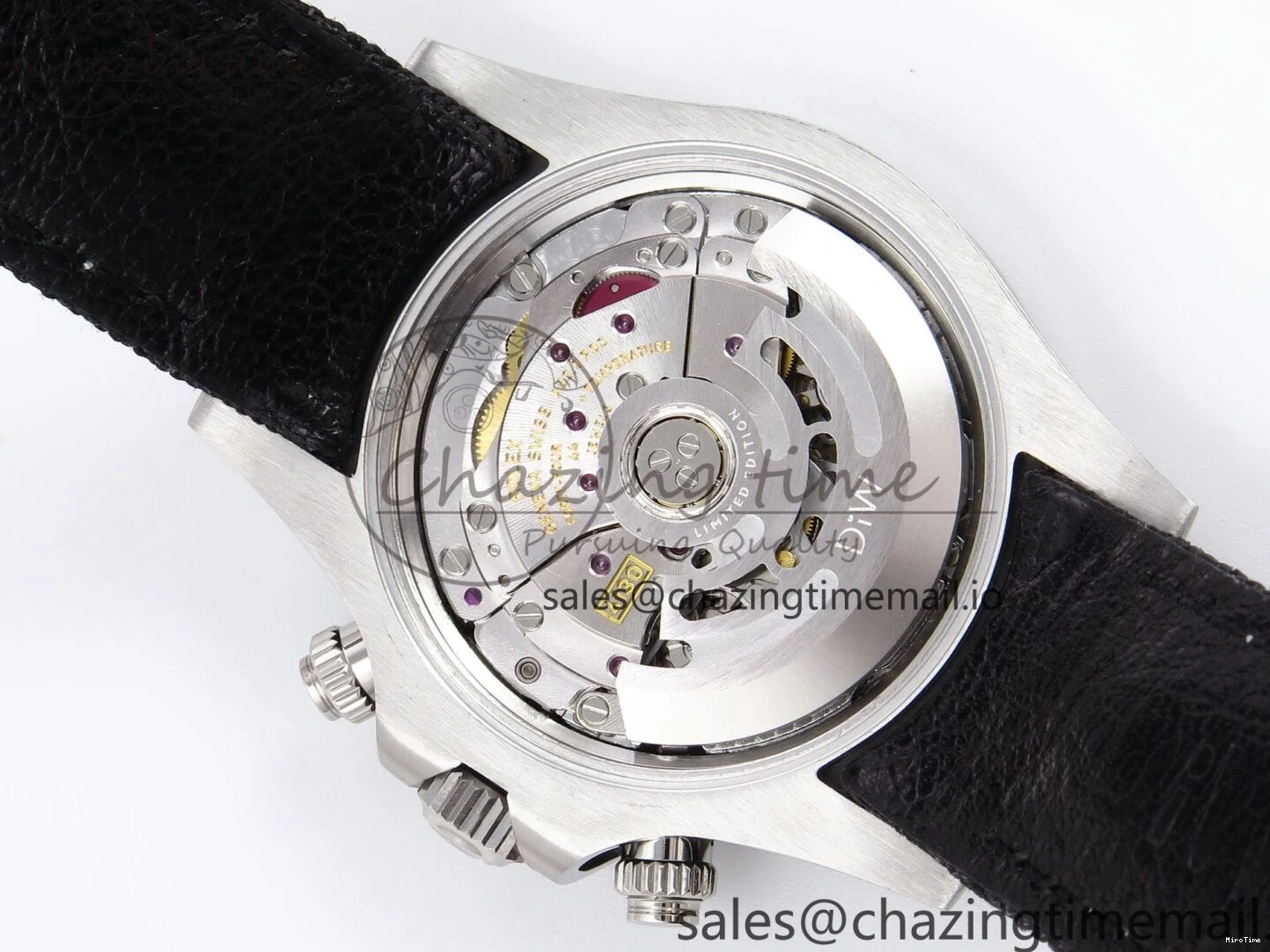 MiroTime 0321 Daytona EXCEPTIONAL-1 DIWF Best Edition Gray Dial on Black Nylon Strap SH Vibrant 1010